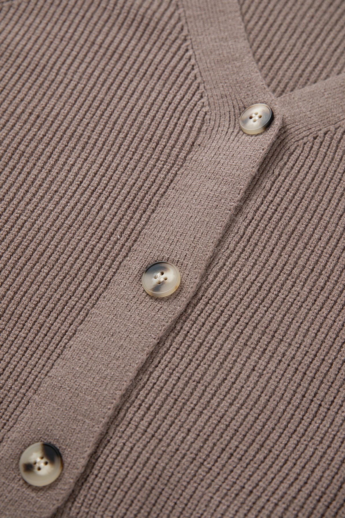 KaleaBoutique Comfortable Mixed Texture Knit Button V Neck Sweater Cardigan - KaleaBoutique.com