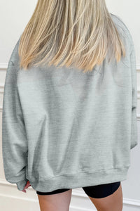 Solid Color Oversized Mock Neck Sweatshirt - KaleaBoutique.com