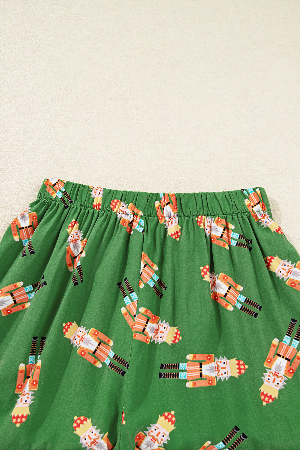 KaleaBoutique Stylish Christmas Candy Contrast Trim Bow Knot Silky 2pcs Pajama Set - KaleaBoutique.com
