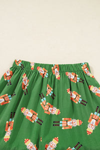 KaleaBoutique Stylish Christmas Candy Contrast Trim Bow Knot Silky 2pcs Pajama Set - KaleaBoutique.com