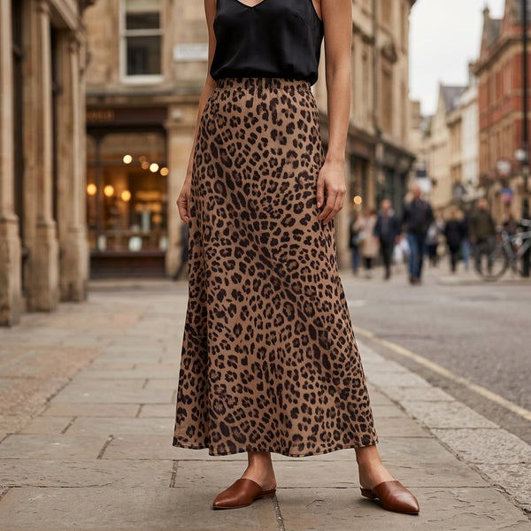 Leopard Print Dress Fashion Mermaid Skirt Womens Clothing - KaleaBoutique.com