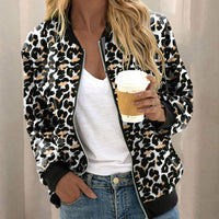 KaleaBoutique Women's 3D-Print Baseball Jacket - KaleaBoutique.com