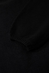 Bow Backless Bubble Sleeve Sweater - KaleaBoutique.com