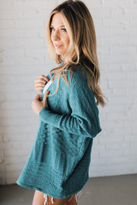 KaleaBoutique Stylish Mix Pattern Hollowed Knit Open Front Cardigan - KaleaBoutique.com