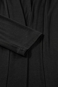 KaleaBoutique Comfortable Split Long Cardigan and Skinny Pants Lounge Set - KaleaBoutique.com