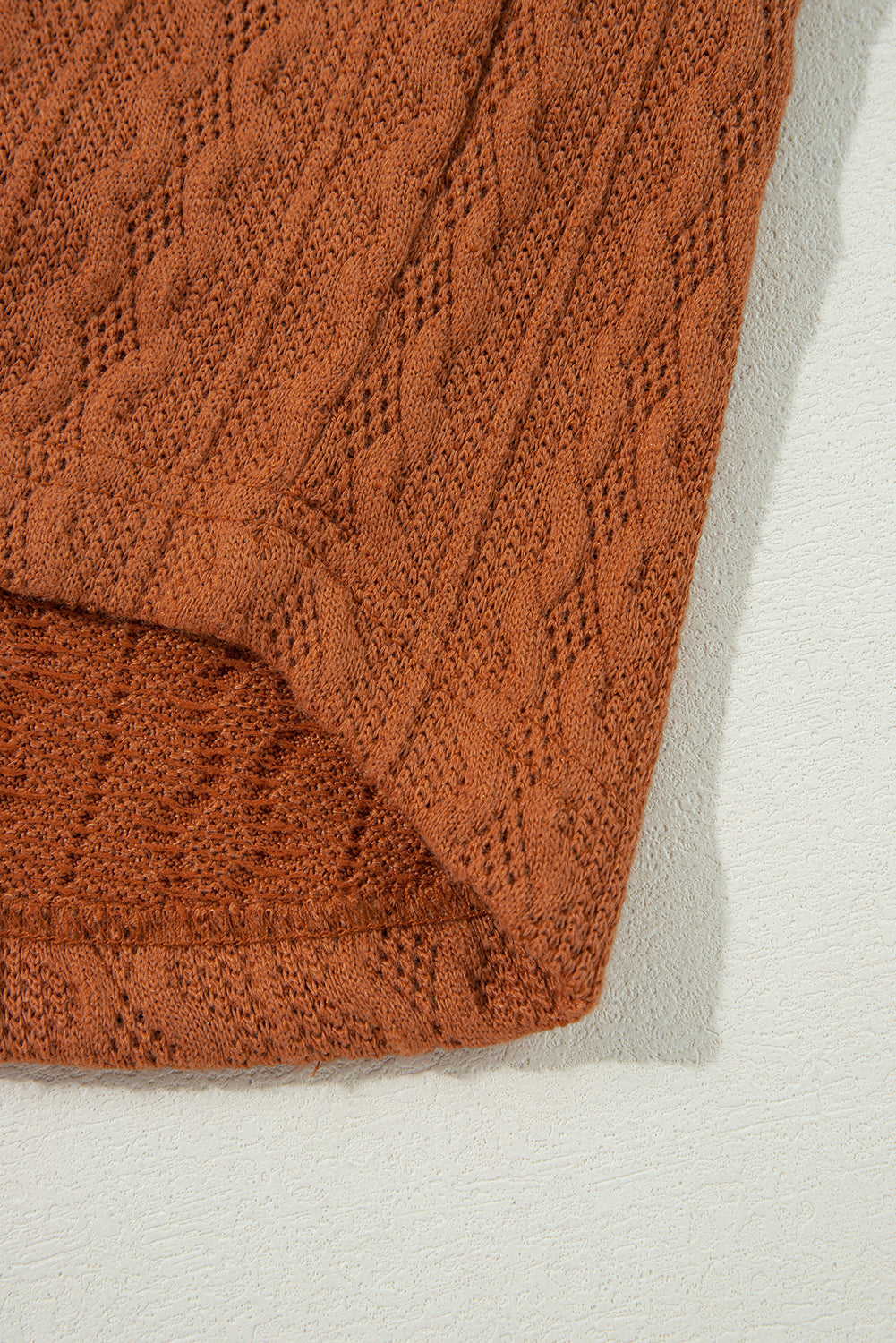 KaleaBoutique Stylish Textured Knit Side Pockets Open Front Cardigan - KaleaBoutique.com