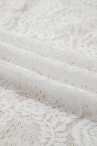 KaleaBoutique Stylish Tie Spaghetti Straps Floral Lace Overlay Long Dress - KaleaBoutique.com