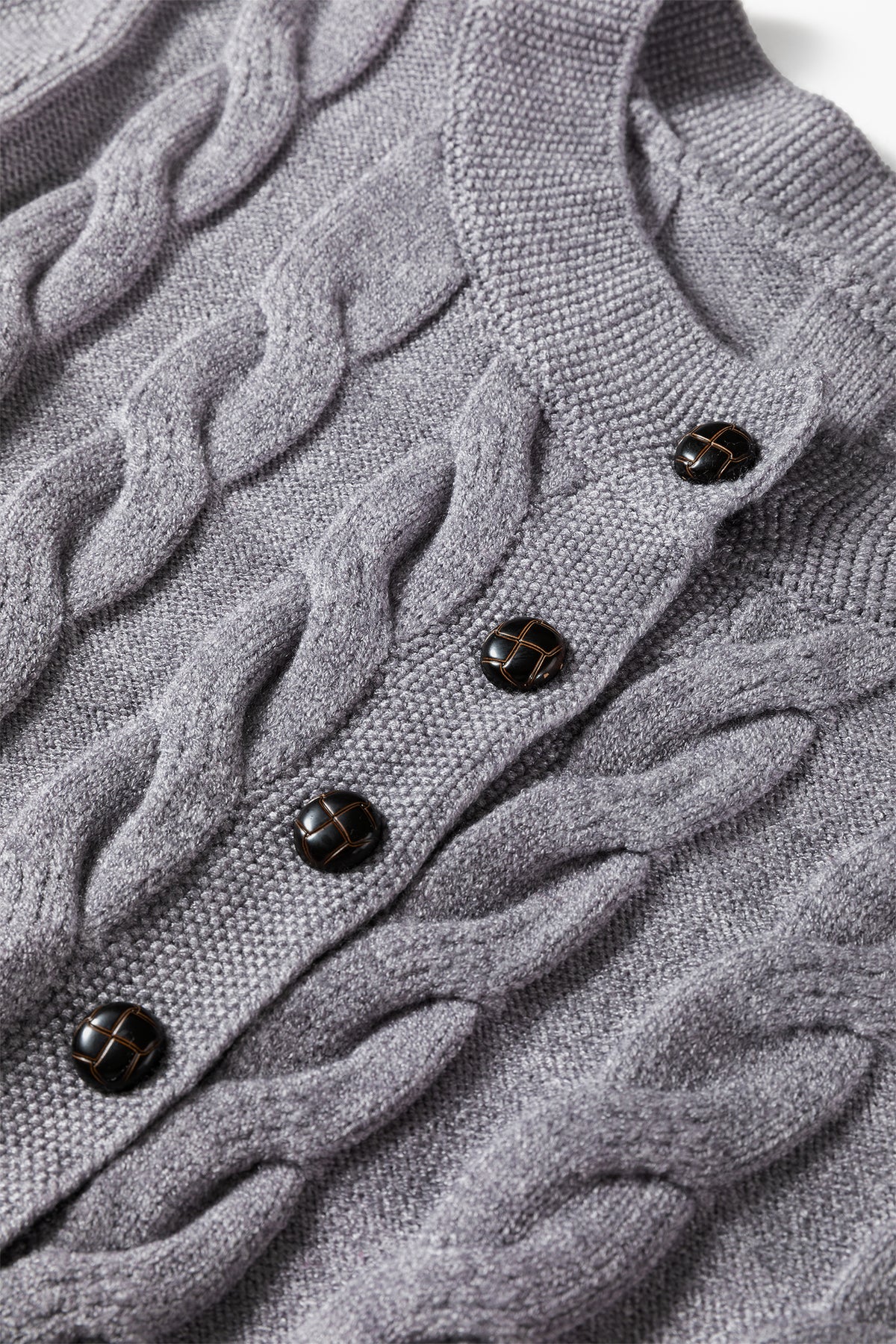 KaleaBoutique Comfortable High Cable Knit Cardigan Sweater - KaleaBoutique.com