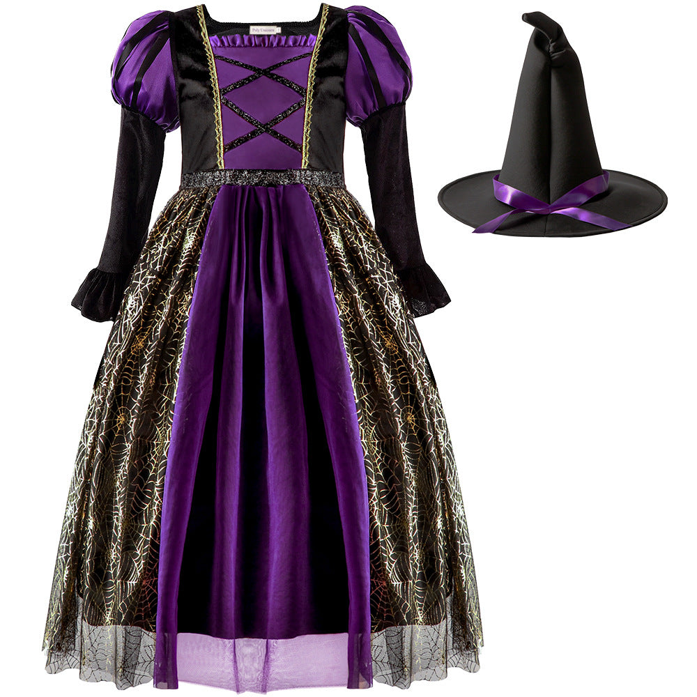 Halloween Costume Kids' Skirt Witch Costume - KaleaBoutique.com