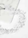 Floating Multi Strand White Pearl Choker Necklace, Wedding Multi Layer White Floating Pearl Necklace - KaleaBoutique.com