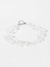 Floating Multi Strand White Pearl Choker Necklace, Wedding Multi Layer White Floating Pearl Necklace - KaleaBoutique.com