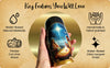 Traditional Realism Style Nativity Nesting Doll, 5 Piece Hand Crafted Nested Doll - KaleaBoutique.com
