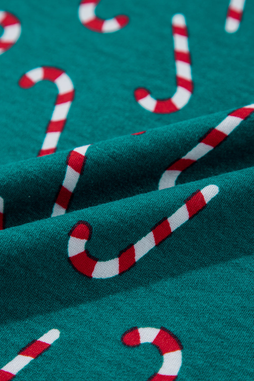 KaleaBoutique Stylish Christmas Candy Cane Printed Top and Pants Lounge Set - KaleaBoutique.com