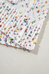 Confetti Rib Knit Long Sleeve Cardigan - KaleaBoutique.com