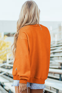 KaleaBoutique Comfortable Oversize Drop Shoulder Reversible Mock Neck Sweatshirt - KaleaBoutique.com