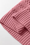 KaleaBoutique Pointelle Knit Raglan Sleeve Hooded Sweater - KaleaBoutique.com