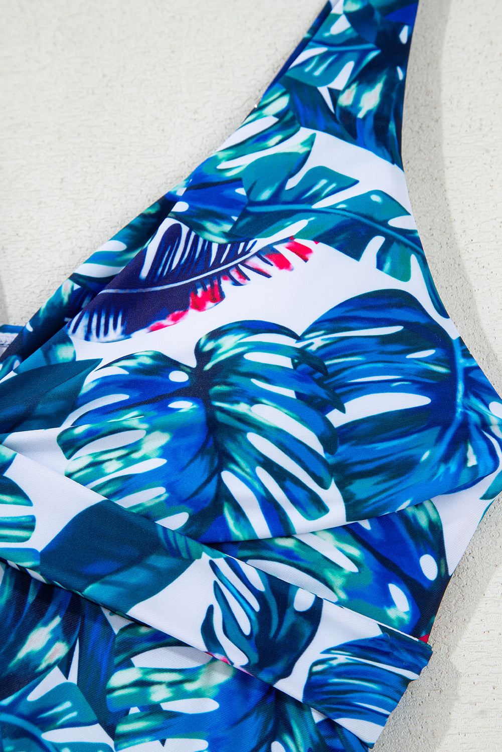 KaleaBoutique Beautiful Floral Print Padded V Neck Tankini Top - KaleaBoutique.com