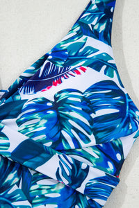 KaleaBoutique Beautiful Floral Print Padded V Neck Tankini Top - KaleaBoutique.com