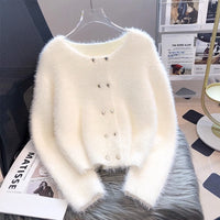 Knitted Cardigan Sweater Coat For Women - KaleaBoutique.com