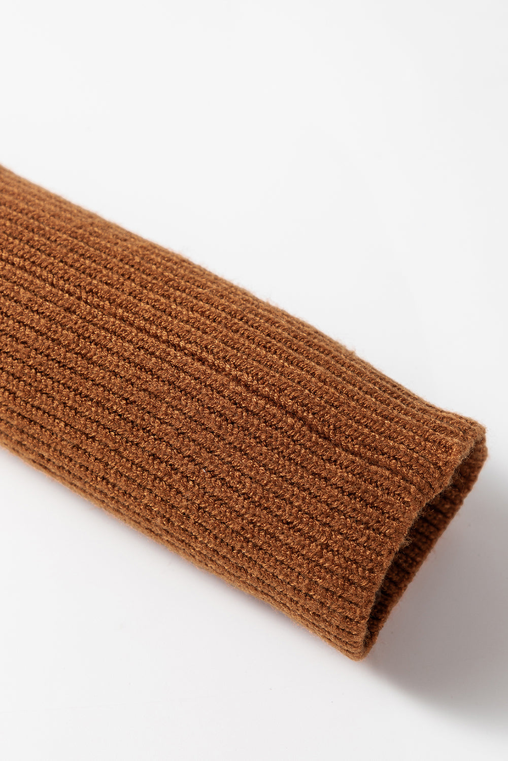 KaleaBoutique Stylish Ribbed Detail Solid Color Mini Sweater Dress - KaleaBoutique.com