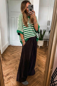 KaleaBoutique Comfortable 3/4 Draped Sleeve Slouchy Sweater - KaleaBoutique.com