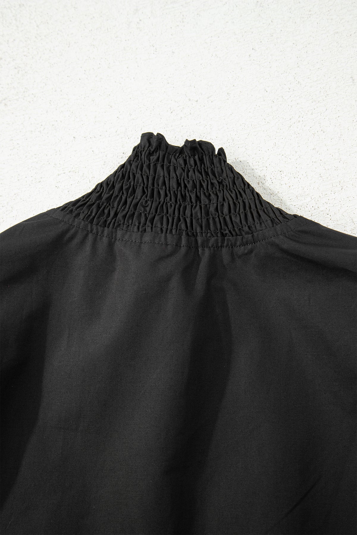 KaleaBoutique Stylish Puffy Flounce Sleeve Leopard Trim V Neck Blouse - KaleaBoutique.com