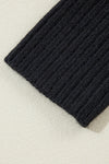 Buttoned V Neck Drop Shoulder Loose Cardigan - KaleaBoutique.com