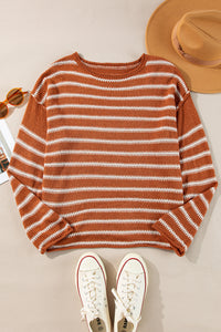 KaleaBoutique Stylish Drop-Shoulder Sweater - KaleaBoutique.com