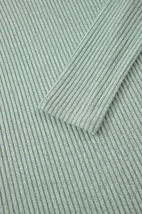 KaleaBoutique Comfortable Ribbed Notched Neck Knit Long Sleeve Leggings Two Pieces Lounge Set - KaleaBoutique.com