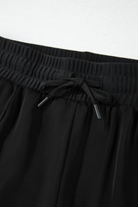 KaleaBoutique Stylish High Waisted Drawstring 2-in-1 Side Pocket Color Block Bikini Shorts - KaleaBoutique.com