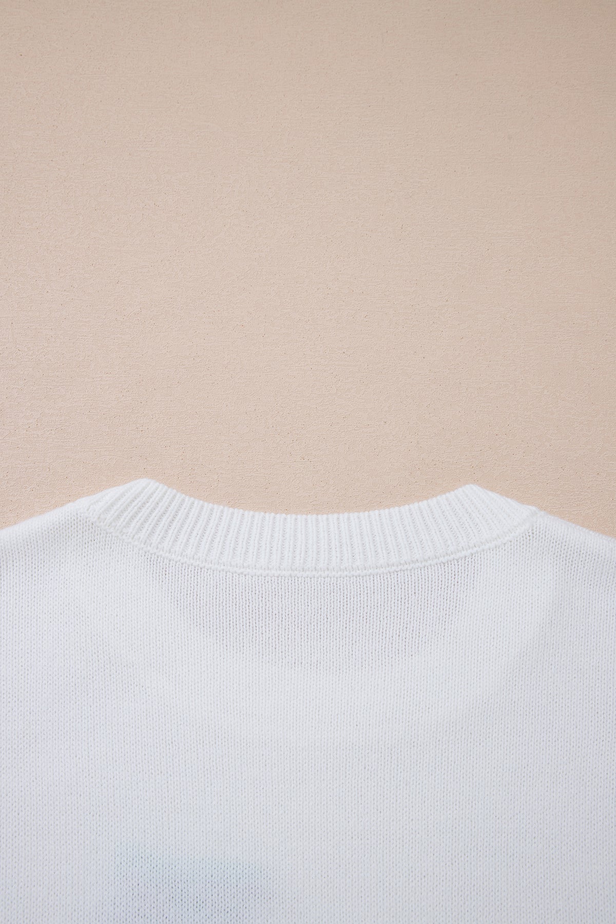 Drop Shoulder Round Neck Long Sleeve Pullover Sweater - KaleaBoutique.com