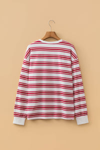 KaleaBoutique Dropped Shoulder Long Sleeve Casual Pullover Top - KaleaBoutique.com