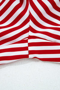 KaleaBoutique Comfortable Contrast Velvet Trim Bow Knot Waist 2pcs Pajama Set - KaleaBoutique.com