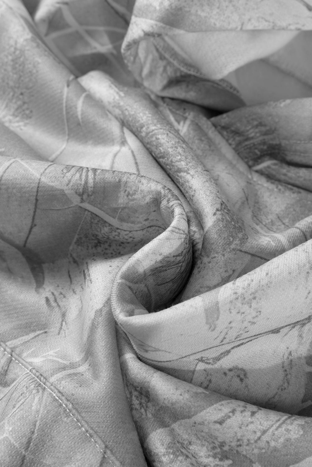 Stylish and Fun Camouflage Woodland Print Oversized Sporty Hoodie - KaleaBoutique.com