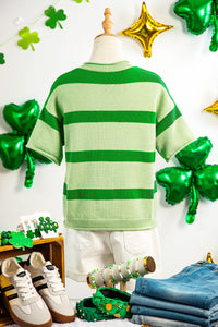KaleaBoutique Comfortable Oh for Lucks Sake St Patricks Day Short Sleeve Sweater - KaleaBoutique.com