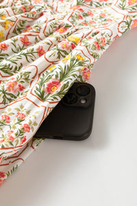 KaleaBoutique Stylish Geometric Floral Print Striped Patchwork Detail Sleeveless Dress（Runs Small ） - KaleaBoutique.com