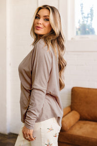 KaleaBoutique Comfortable High Neck Long Sleeve Top - KaleaBoutique.com