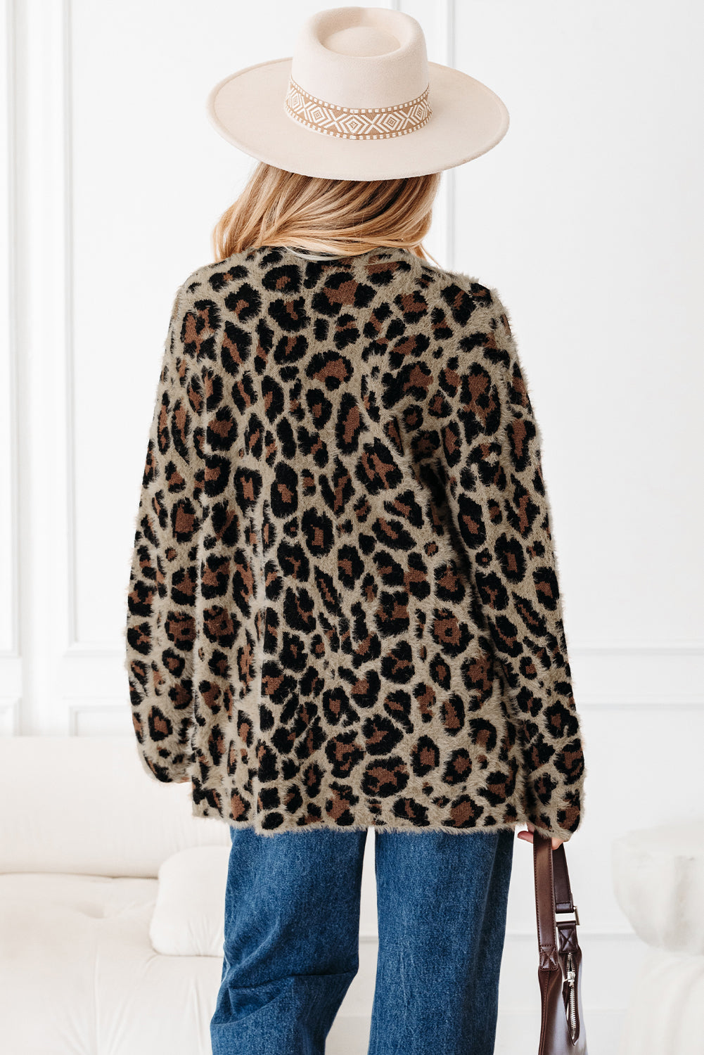 KaleaBoutique Stylish Leopard Open Casual Cardigan - KaleaBoutique.com