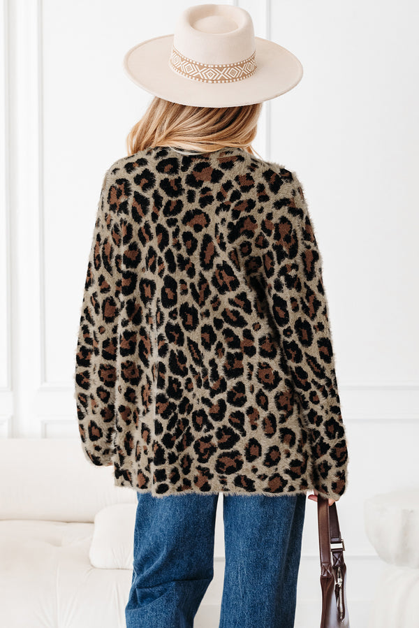 KaleaBoutique Stylish Leopard Open Casual Cardigan - KaleaBoutique.com