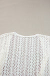 KaleaBoutique Stylish Hollow Out Knit Drop Shoulder Cardigan - KaleaBoutique.com