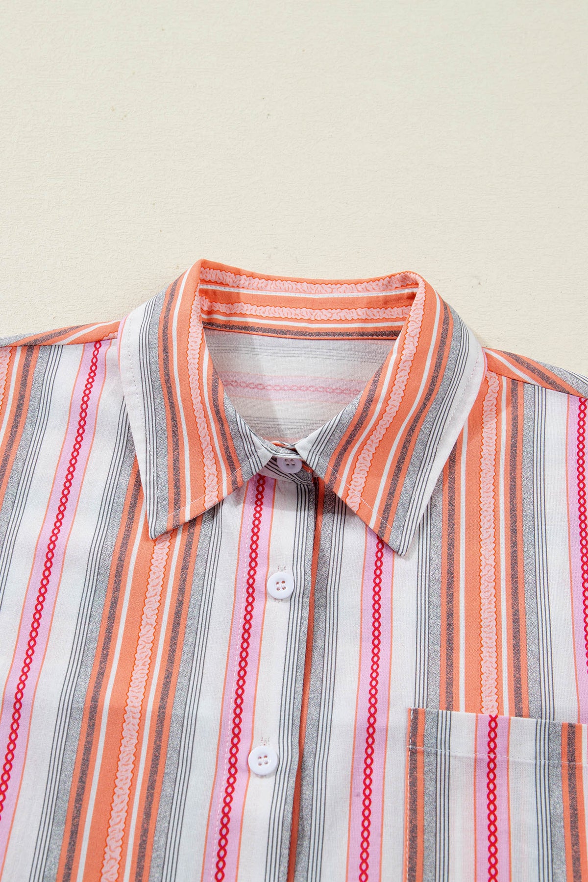KaleaBoutique Stylish Button up Short Sleeve Shirt - KaleaBoutique.com