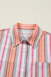 KaleaBoutique Stylish Button up Short Sleeve Shirt - KaleaBoutique.com
