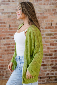 KaleaBoutique Stylish Oversize Crochet Knit Open Cardigan - KaleaBoutique.com