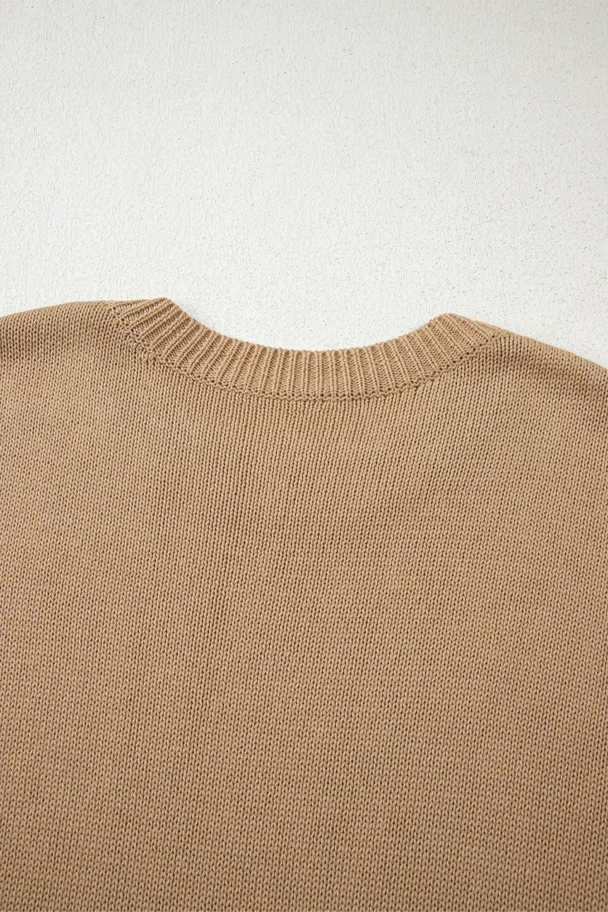 KaleaBoutique Comfortable Exposed Seam Drop Shoulder Oversize Sweater Mini Dress - KaleaBoutique.com