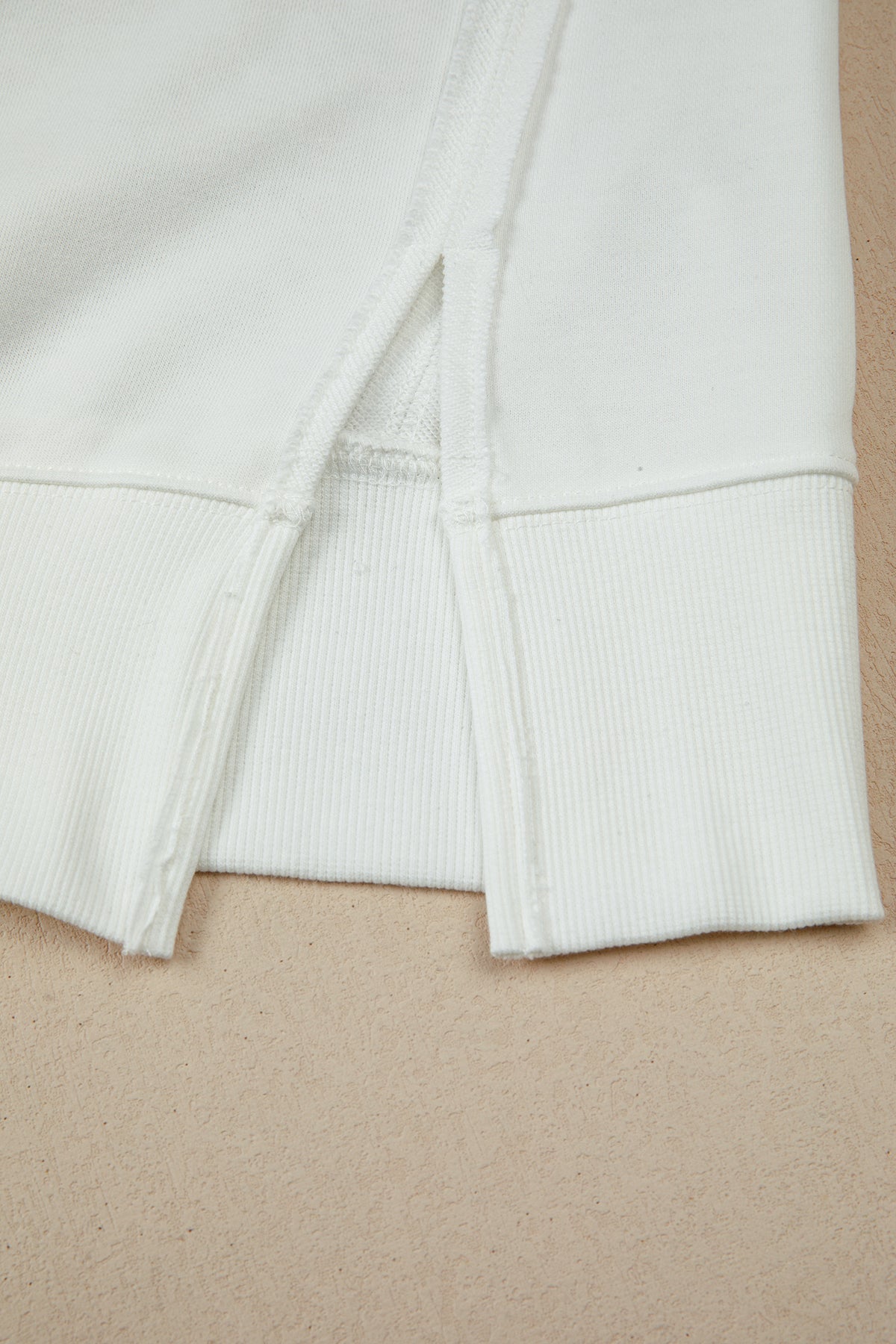 KaleaBoutique Stylish Bow Sequin XOXO Letter Graphic Exposed Seam Baggy Sweatshirt - KaleaBoutique.com