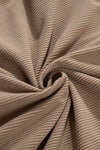 KaleaBoutique Hooded Drawstring Pockets Corduroy Shacket - KaleaBoutique.com