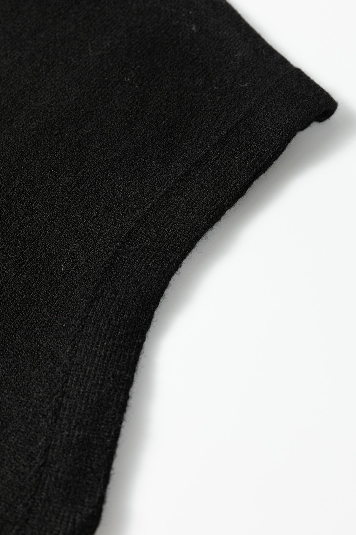 KaleaBoutique Comfortable Solid Color Crew Neck Knit Cap Sleeve Sweater - KaleaBoutique.com