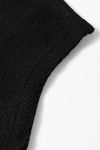KaleaBoutique Comfortable Solid Color Crew Neck Knit Cap Sleeve Sweater - KaleaBoutique.com