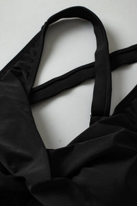 KaleaBoutique Stylish Crisscross Straps Tie Back Flared One Piece Swimsuit - KaleaBoutique.com