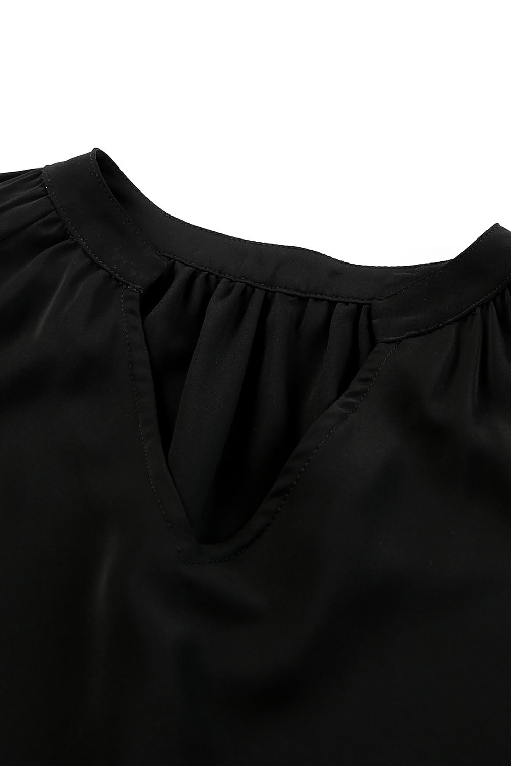 KaleaBoutique Stylish V Neck Long Puff Sleeve Top - KaleaBoutique.com